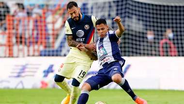 Pachuca América Roberto de la Rosa Emanuel Aguilera