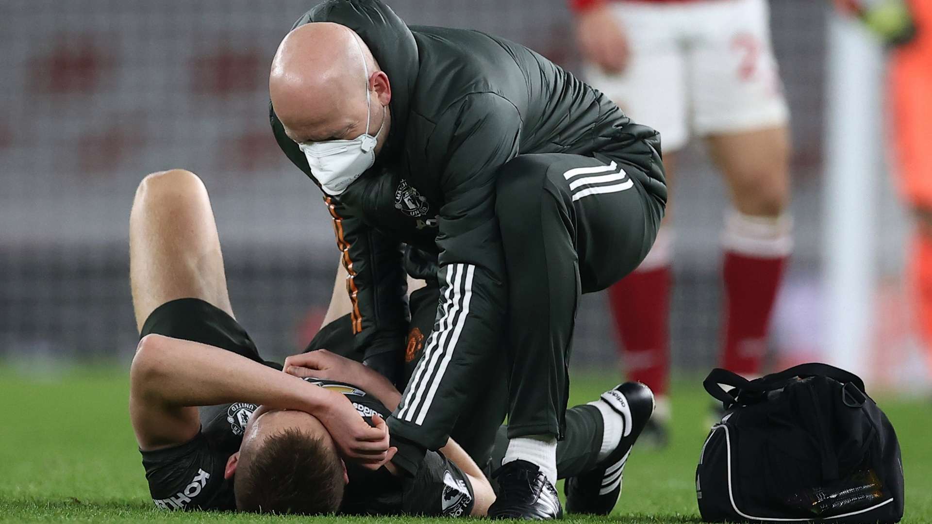 Scott McTominay injury - Arsenal vs Manchester United 30012021 EPL