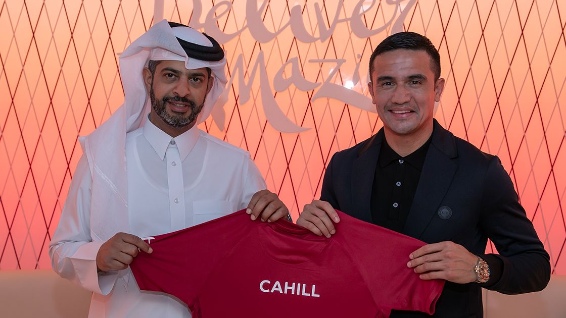 Tim Cahill in Qatar