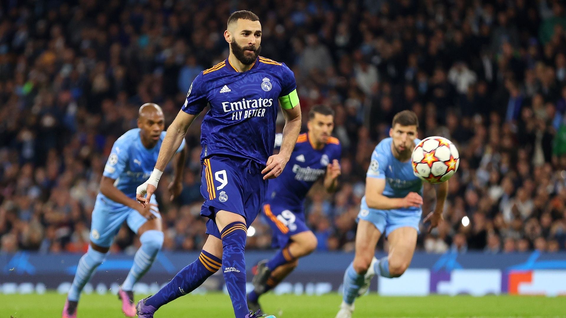 Benzema Panenka Manchester City Real Madrid