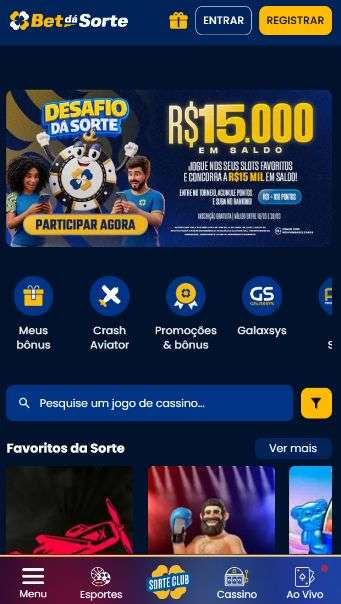 bet dá sorte home