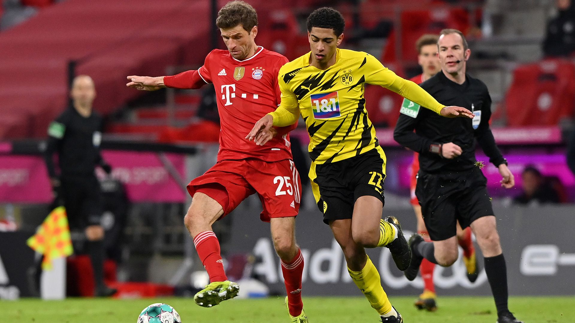 Thomas Müller Jude Bellingham FC Bayern Borussia Dortmund 060321