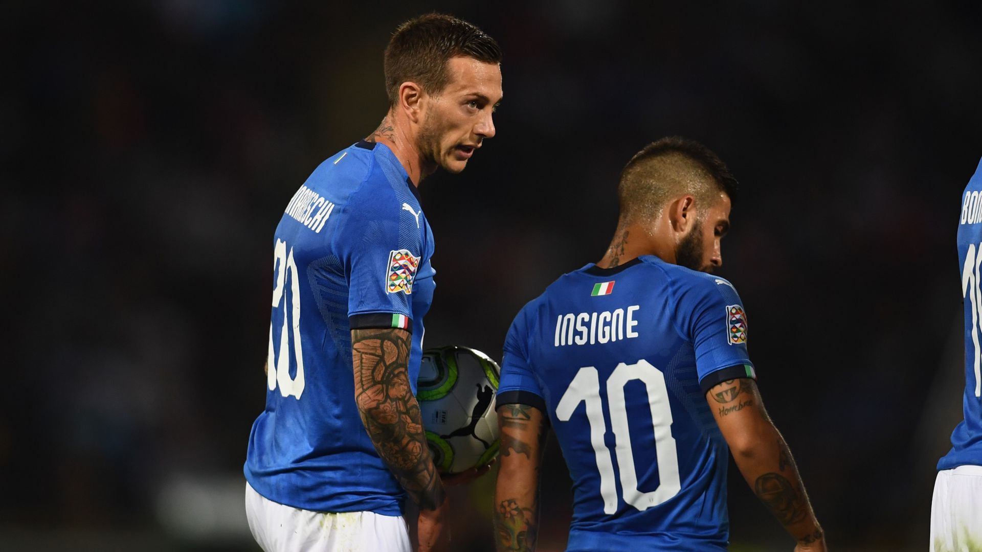 Federico Bernardeschi Lorenzo Insigne - Italy
