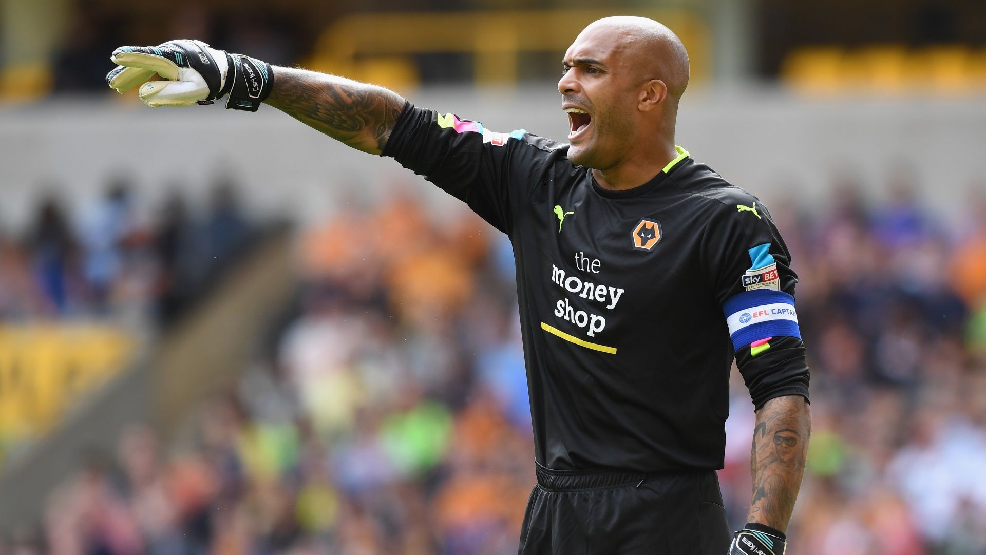 Carl Ikeme of Wolves