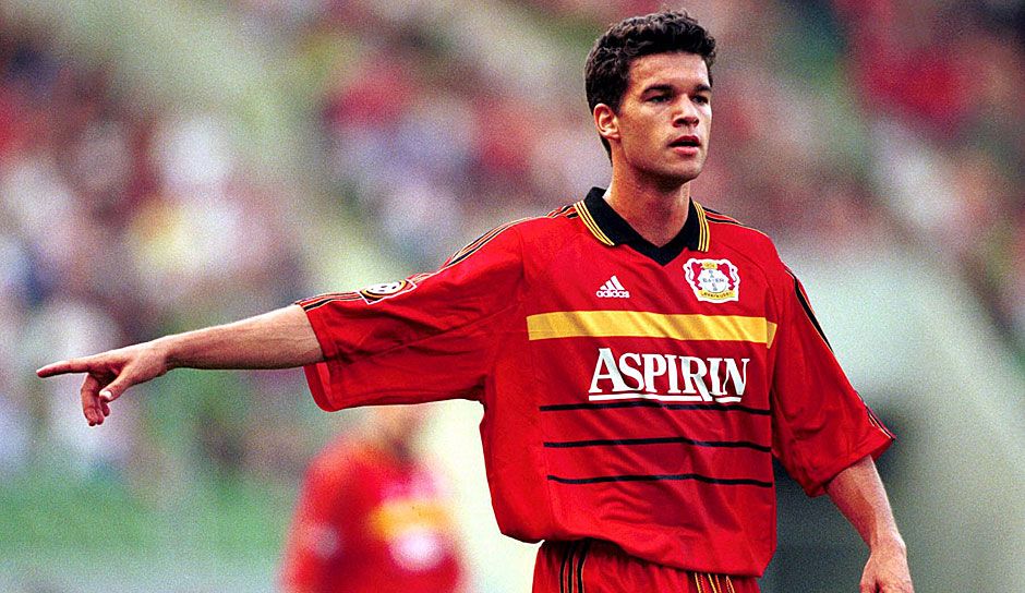 GERMANY ONLY Michael Ballack Bayer 04 Leverkusen