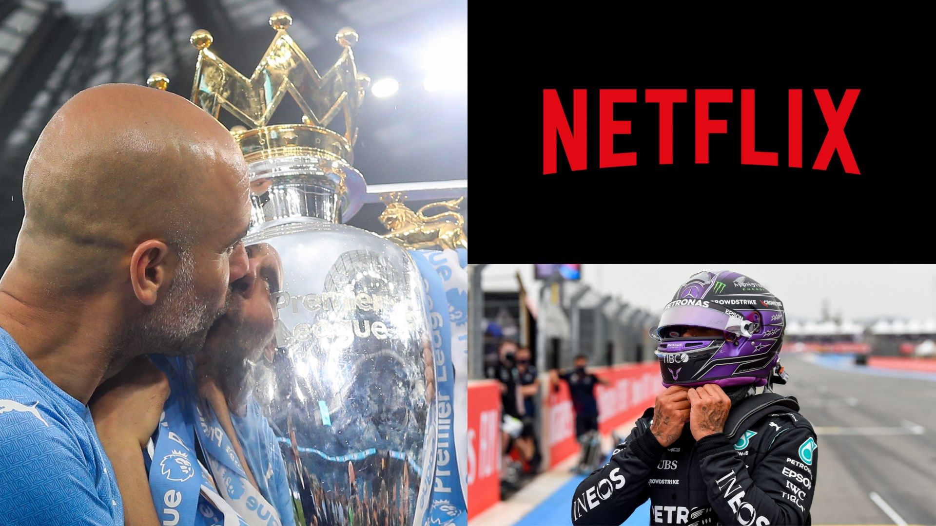 Pep Guardiola Netflix Lewis Hamilton