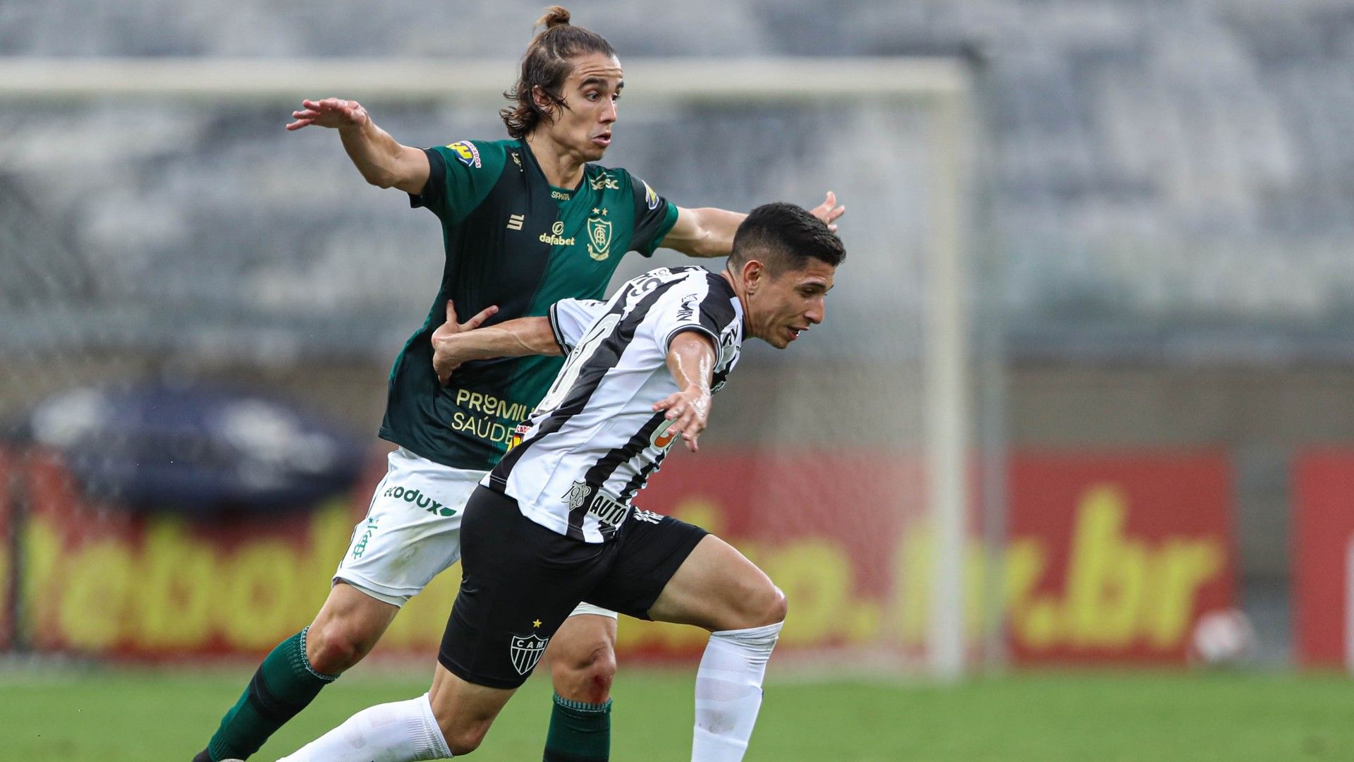 Zé Ricardo e Jefferson Savarino - Atlético-MG x América-MG Mineiro 04042021