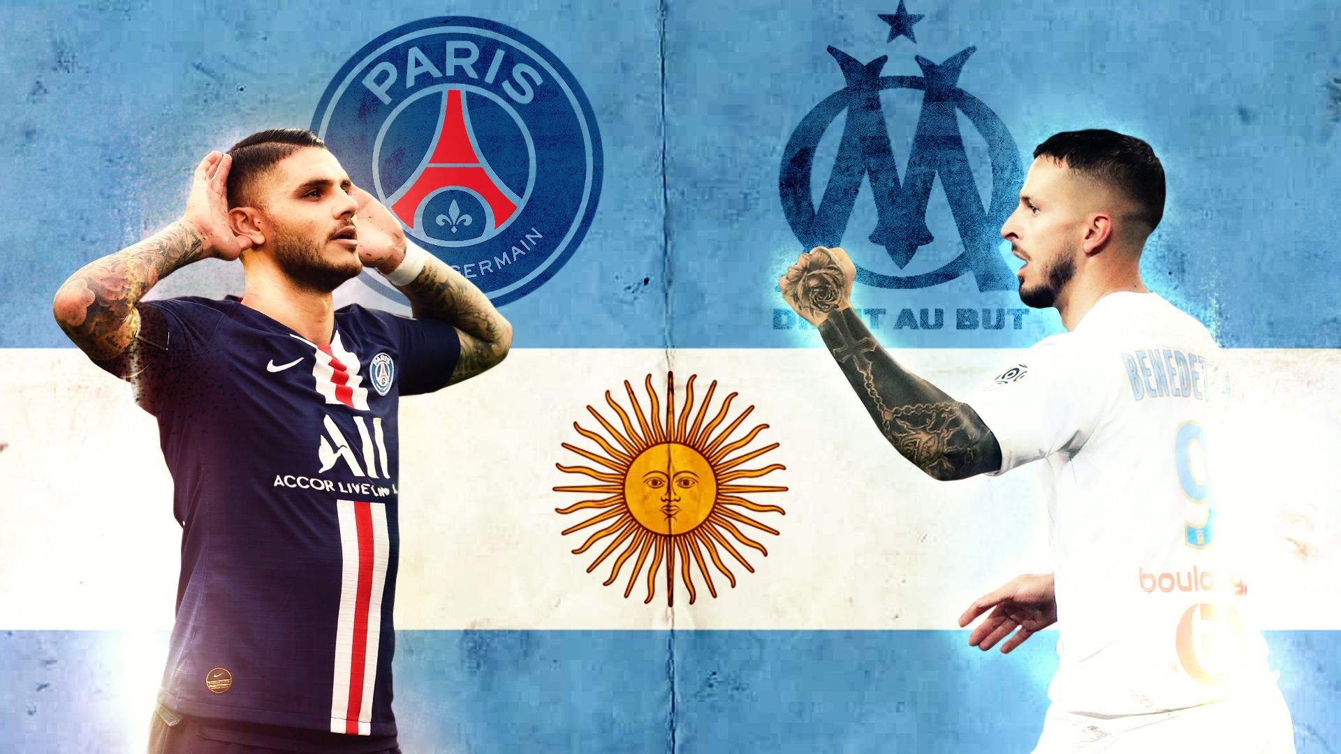 Icardi Benedetto PSG Marsiglia