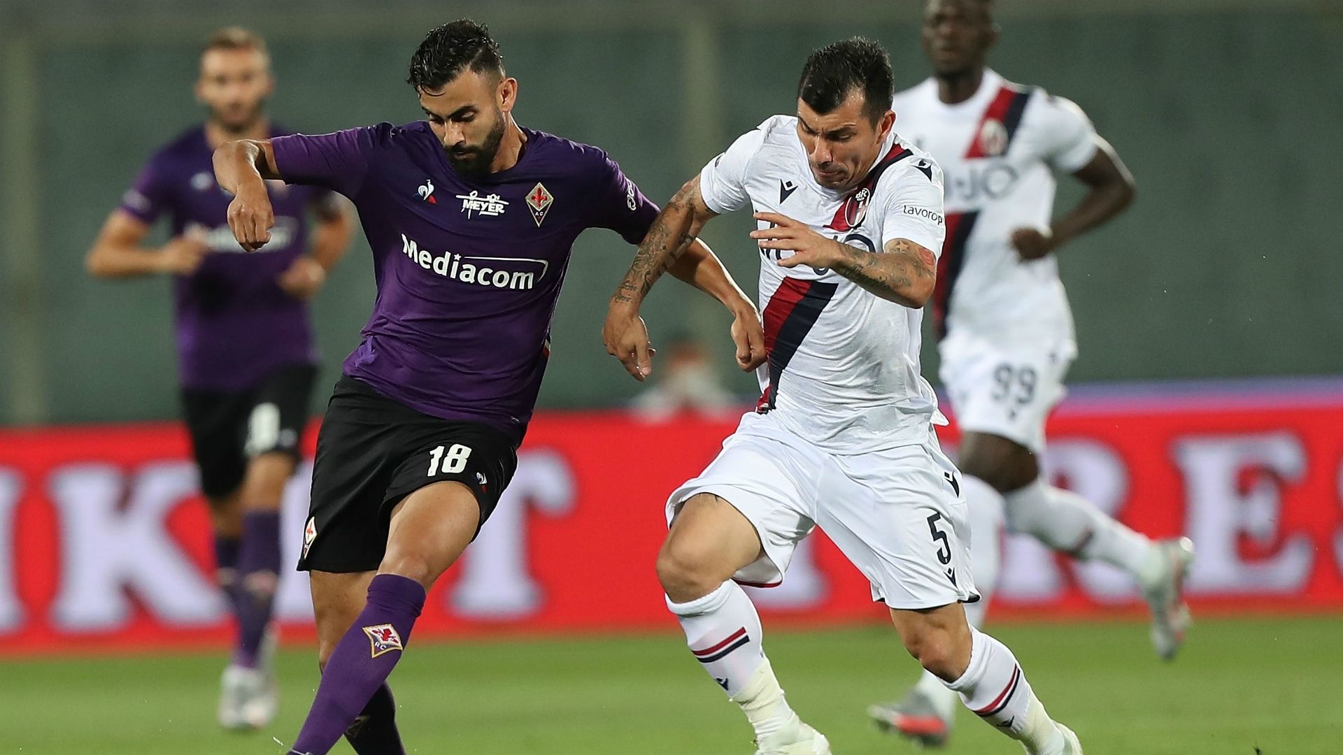 Gary Medel Fiorentina-Bologna