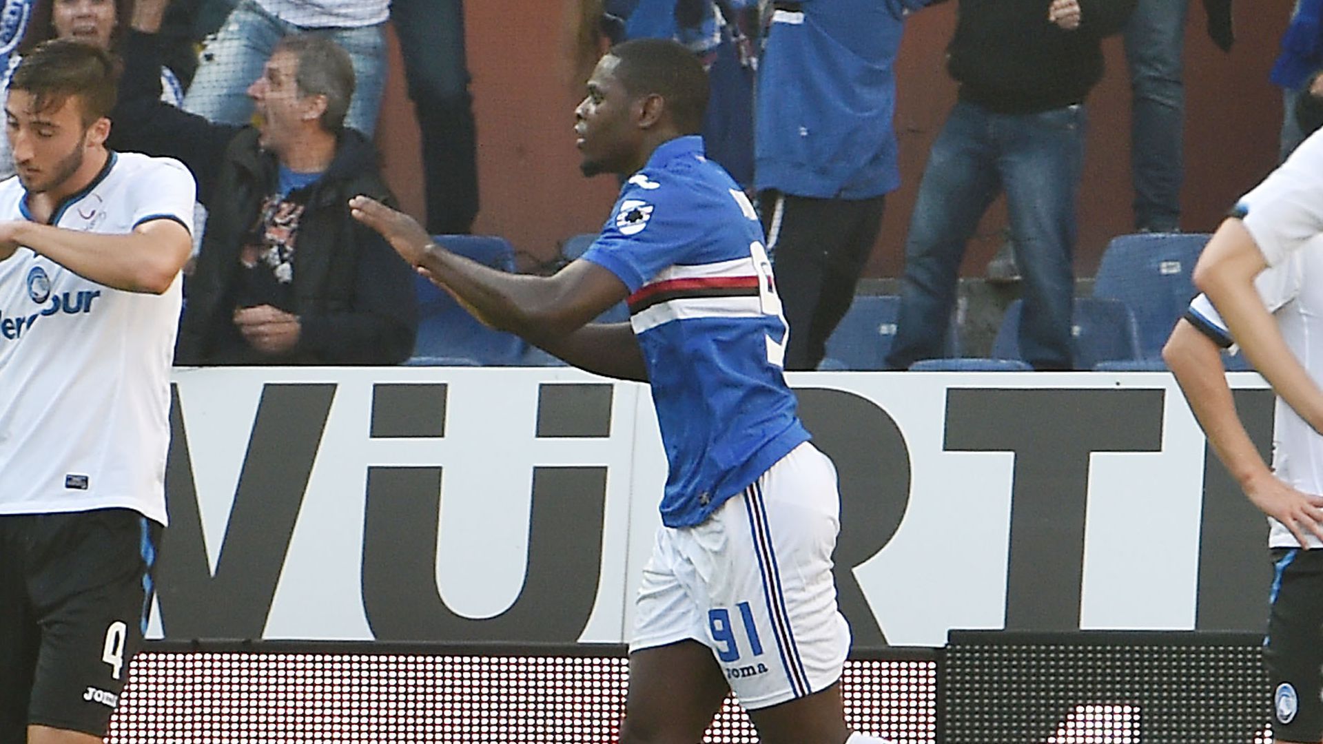 Zapata Sampdoria Atalanta