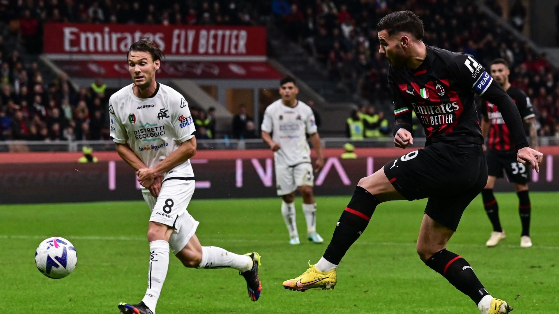 Theo Hernandez Milan Spezia Serie A