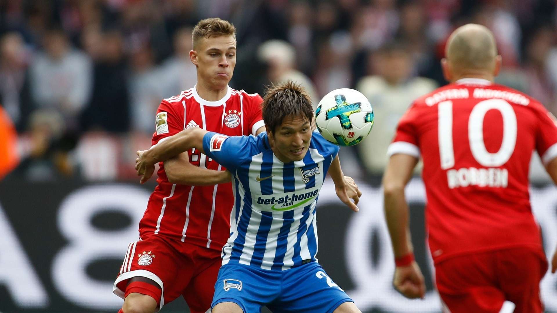 2017-10-02 Haraguchi Genki Hertha Berlin