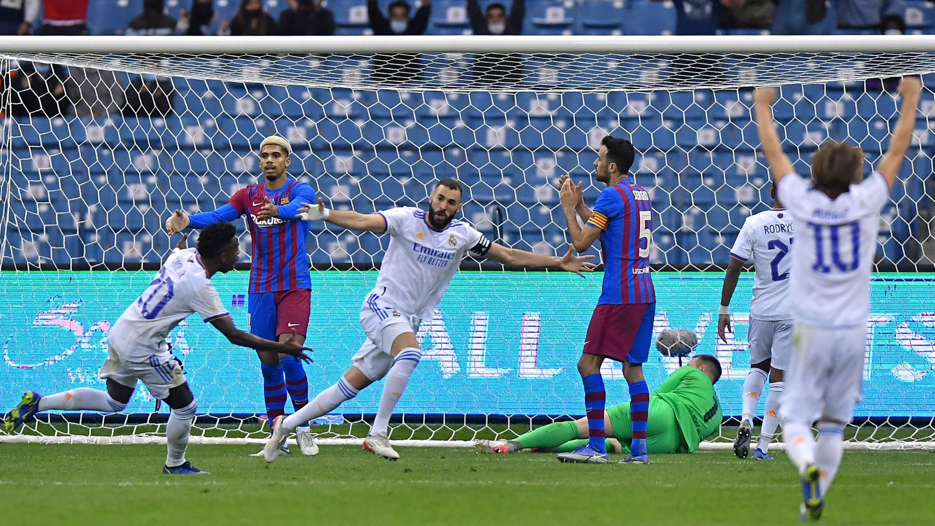 Benzema Clásico Barcelona Real Madrid