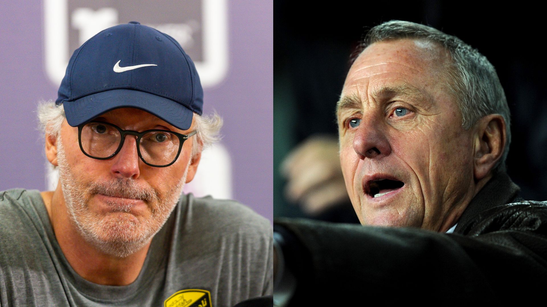 GFX Laurent Blanc Johan Cruyff