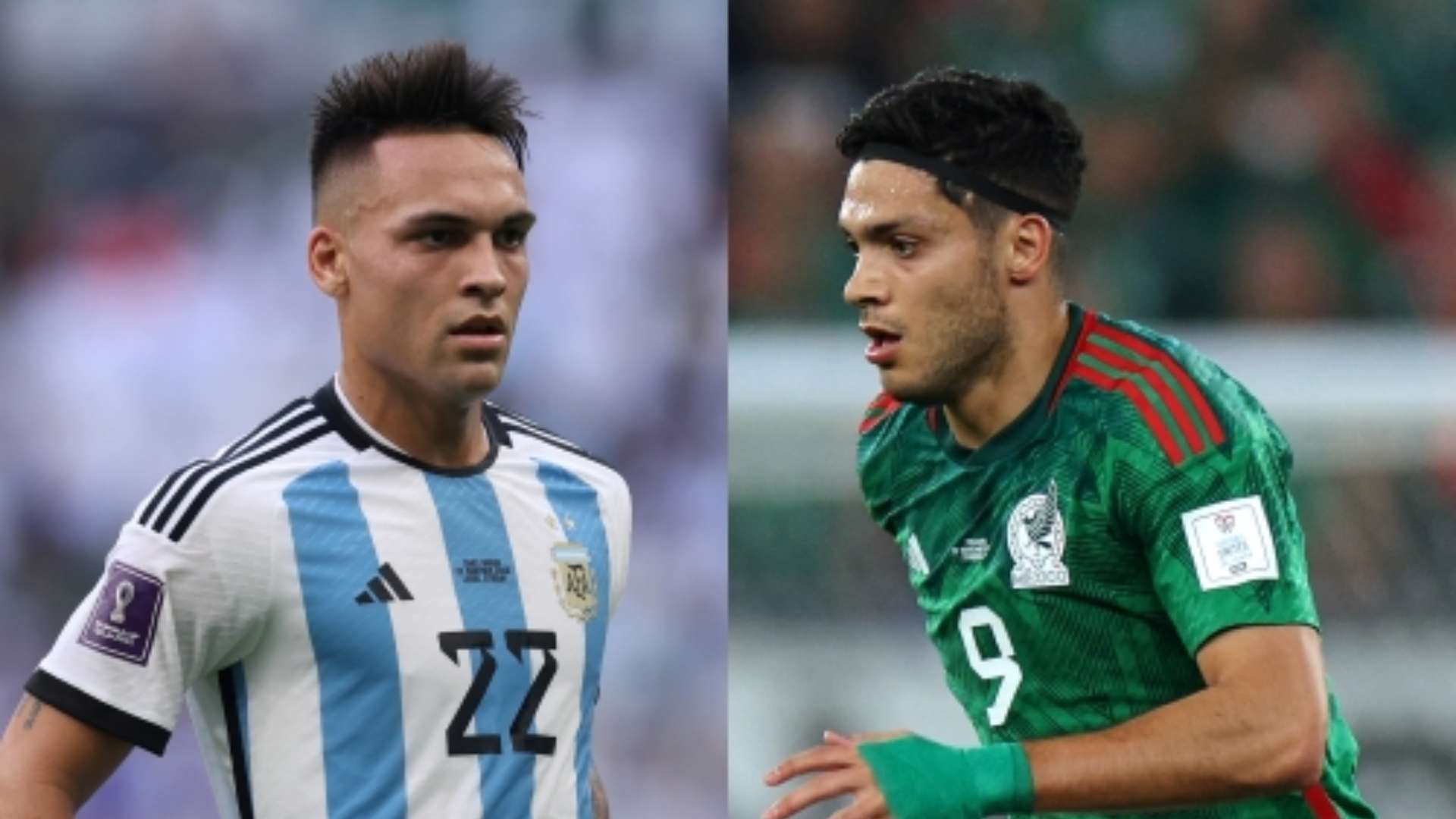 Lautaro Martinez Argentina Raul Jimenez Mexico