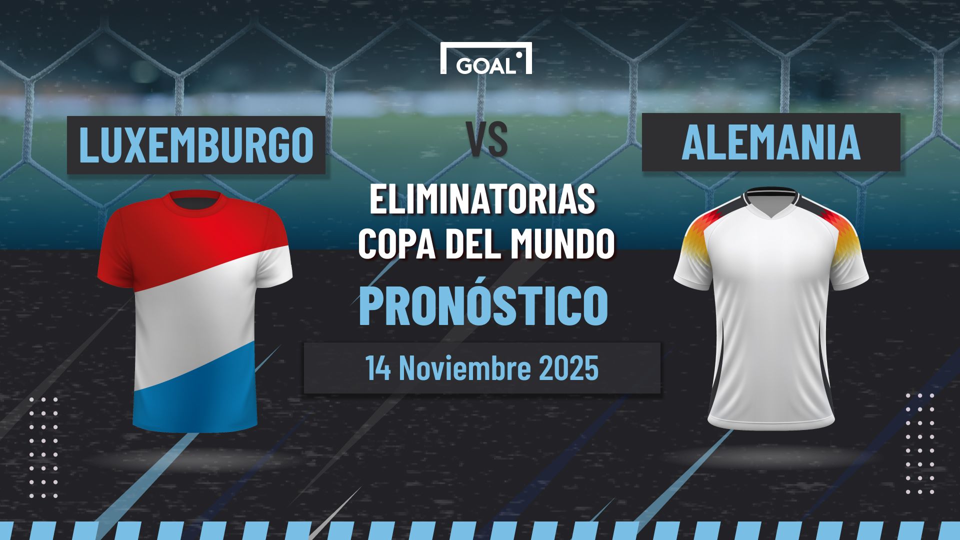 Luxemburgo vs Alemania Pronóstico y Apuestas Eliminatorias Copa Mundial | 14/11/25