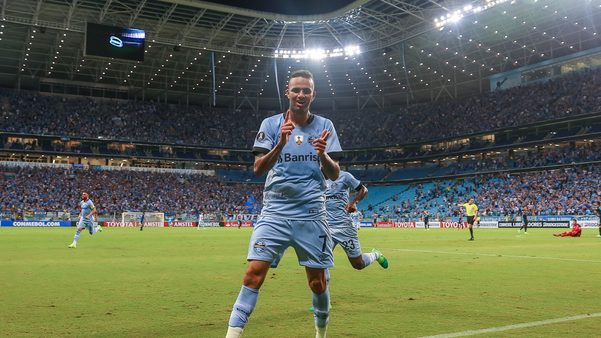 Luan Guilherme Gremio Dep Iquique Copa Libertadores 11042017