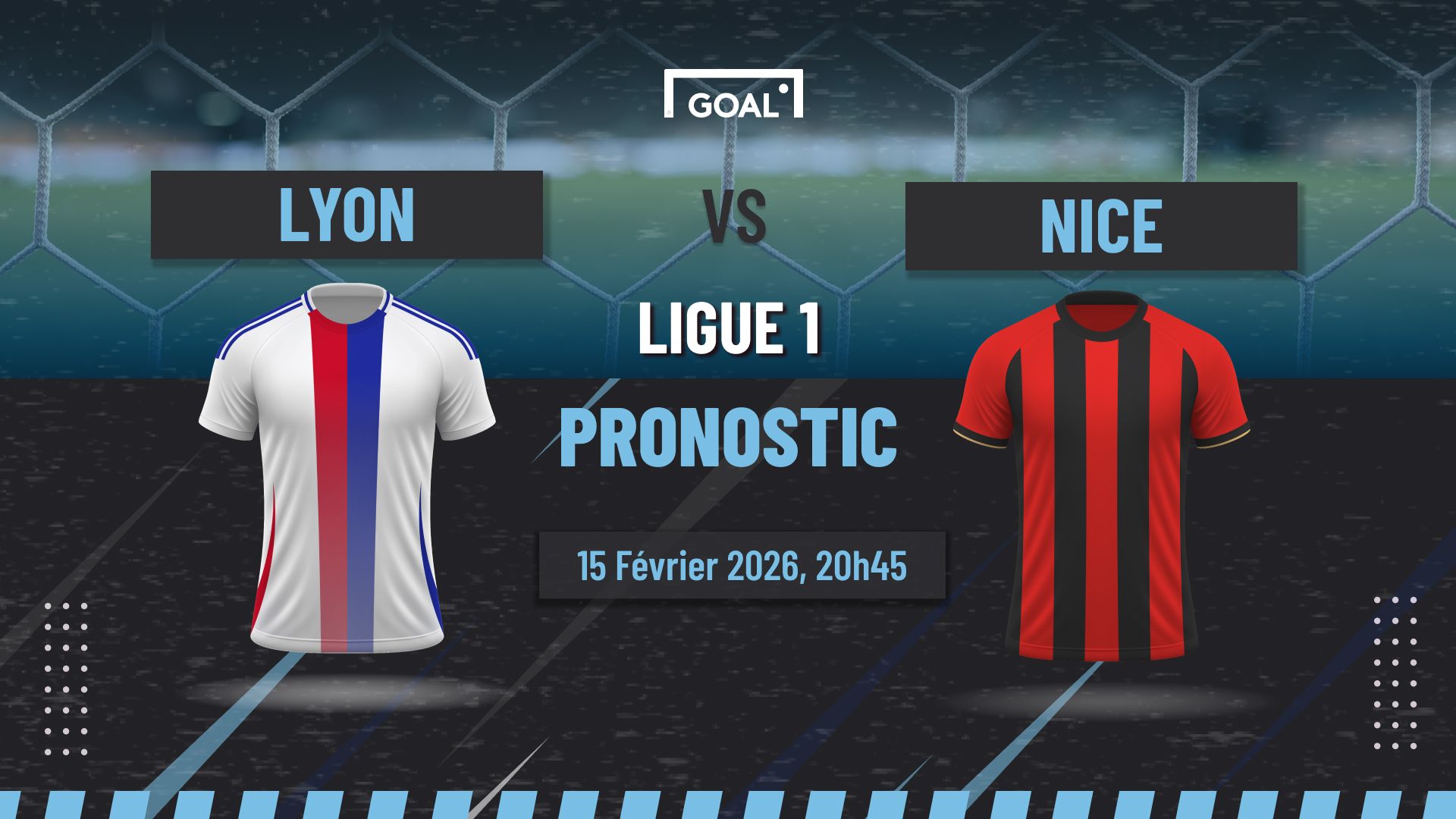 Pronostic Lyon vs Nice