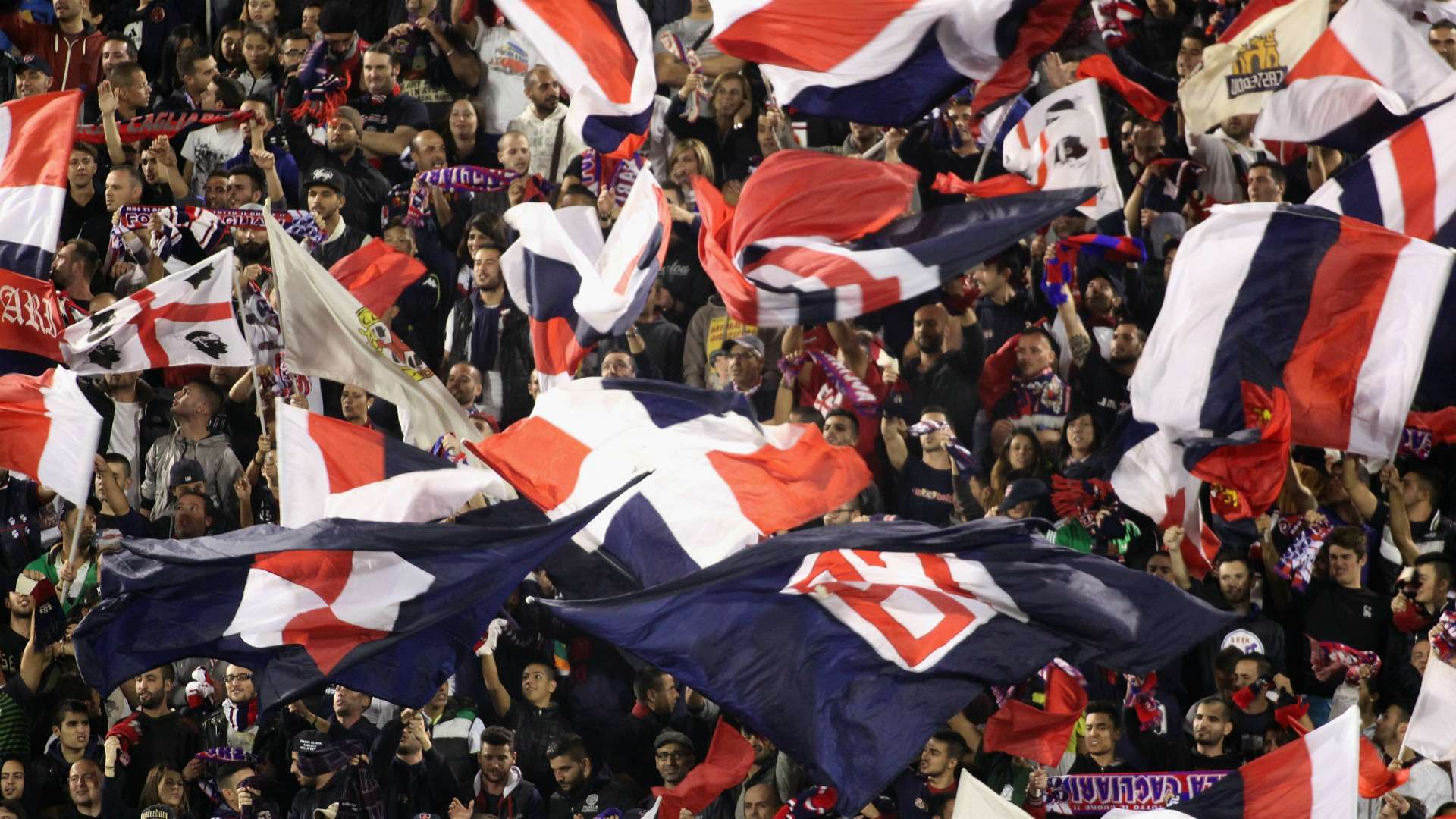 Cagliari fans, Serie A, 29102014
