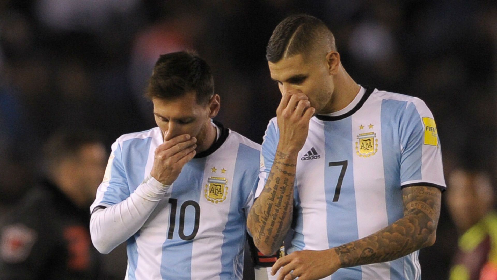 Lionel Messi Mauro Icardi Argentina