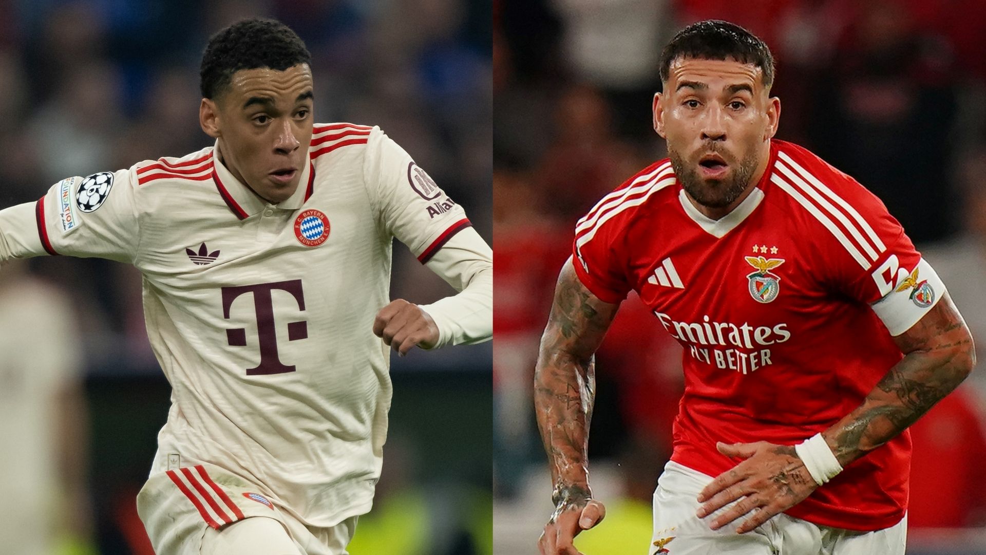 Jamal Musiala Bayern Nicolas Otamendi Benfica
