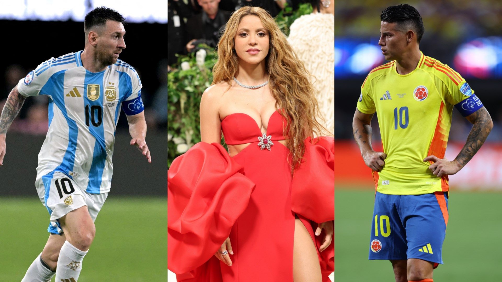 Messi Shakira James Rodriguez