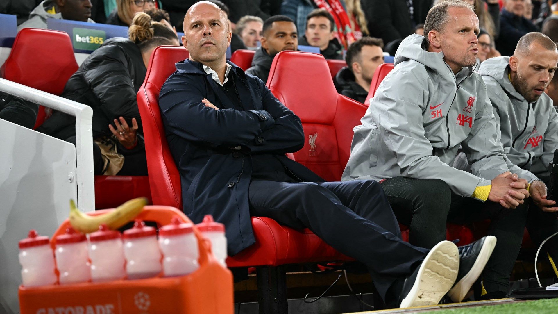 Arne Slot Liverpool Bologna 2024-25 Champions League