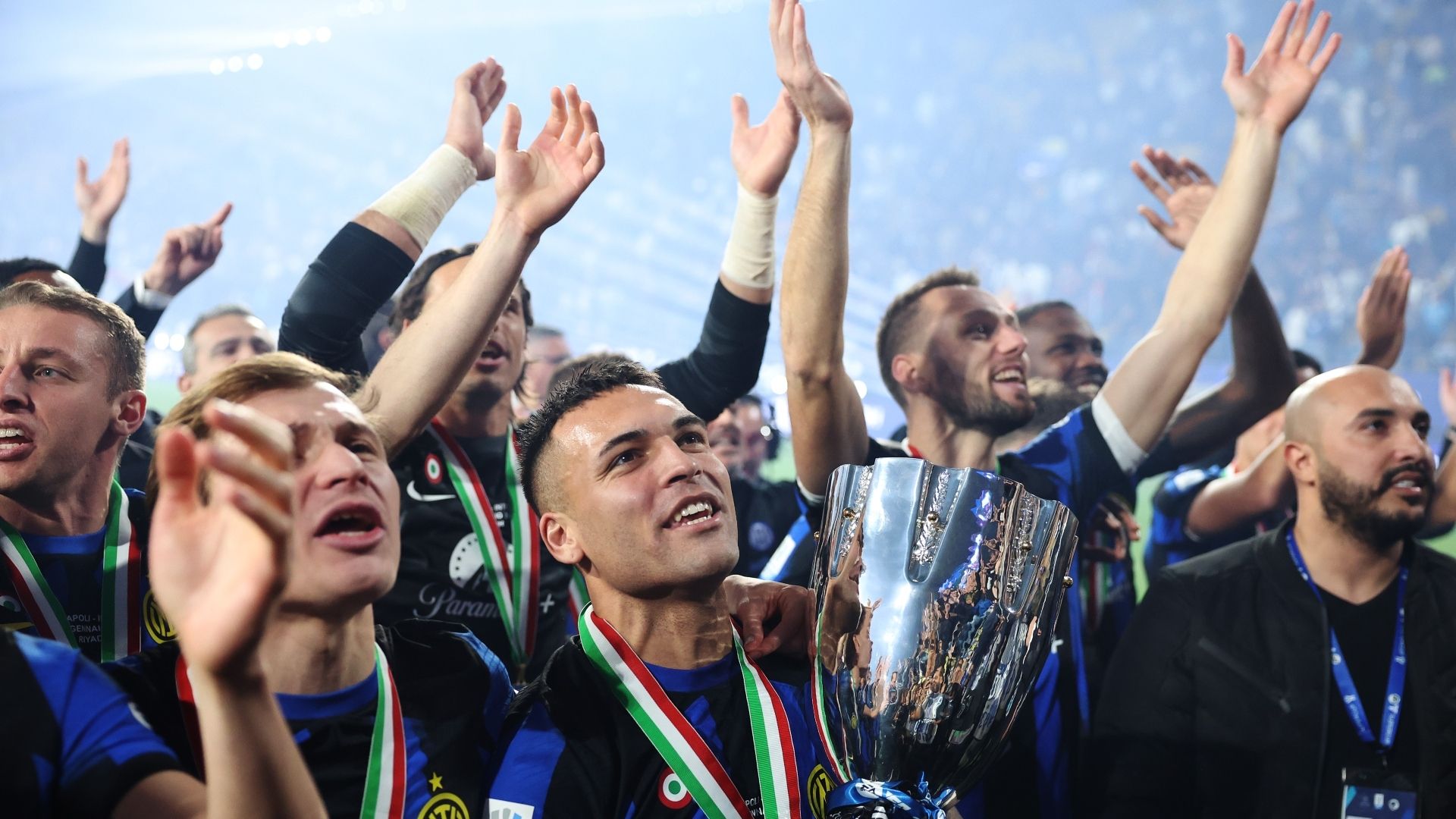 Lautaro Martinez Inter Italian Supercup 2024