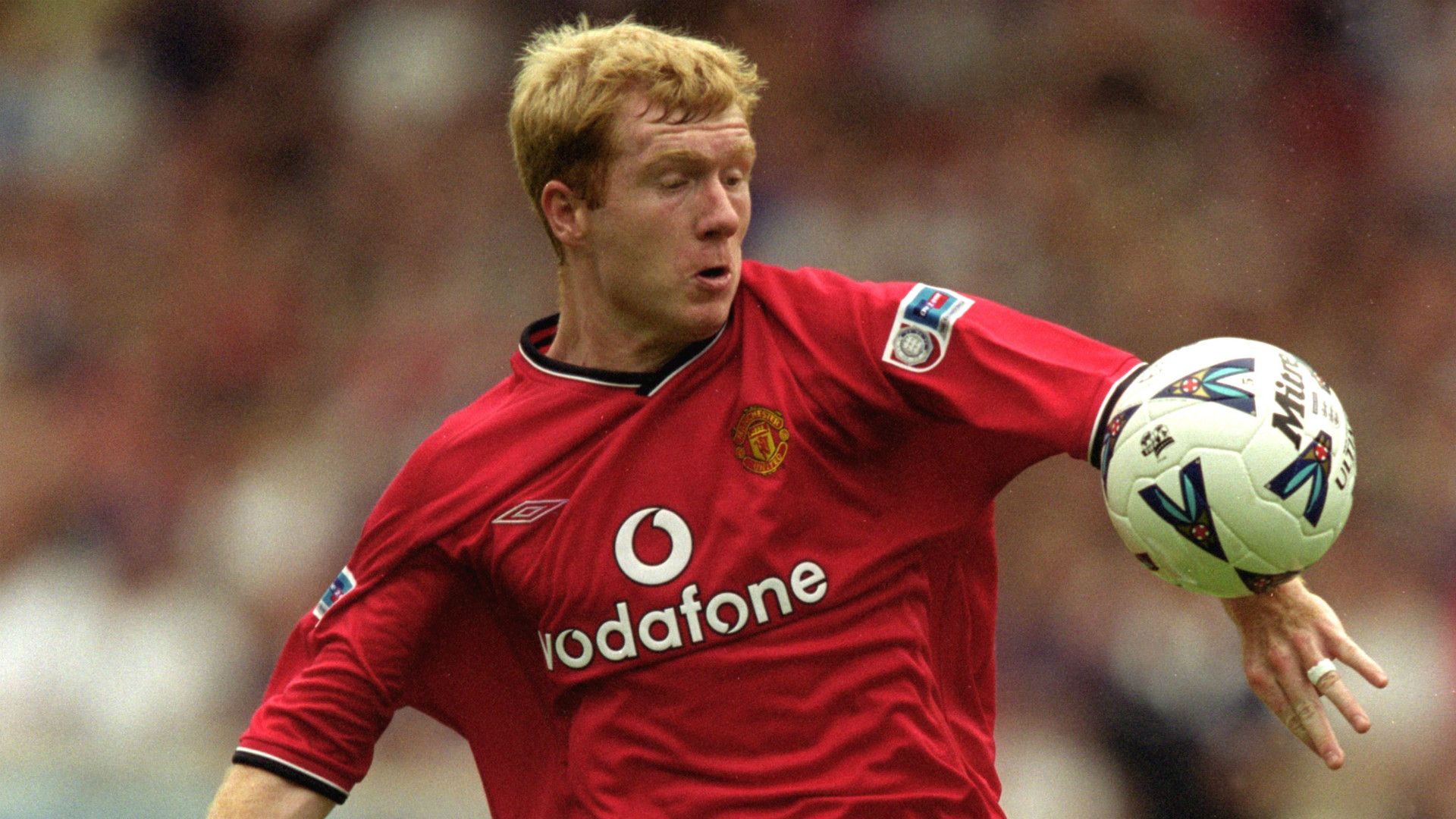 PAUL SCHOLES MANCHESTER UNITED