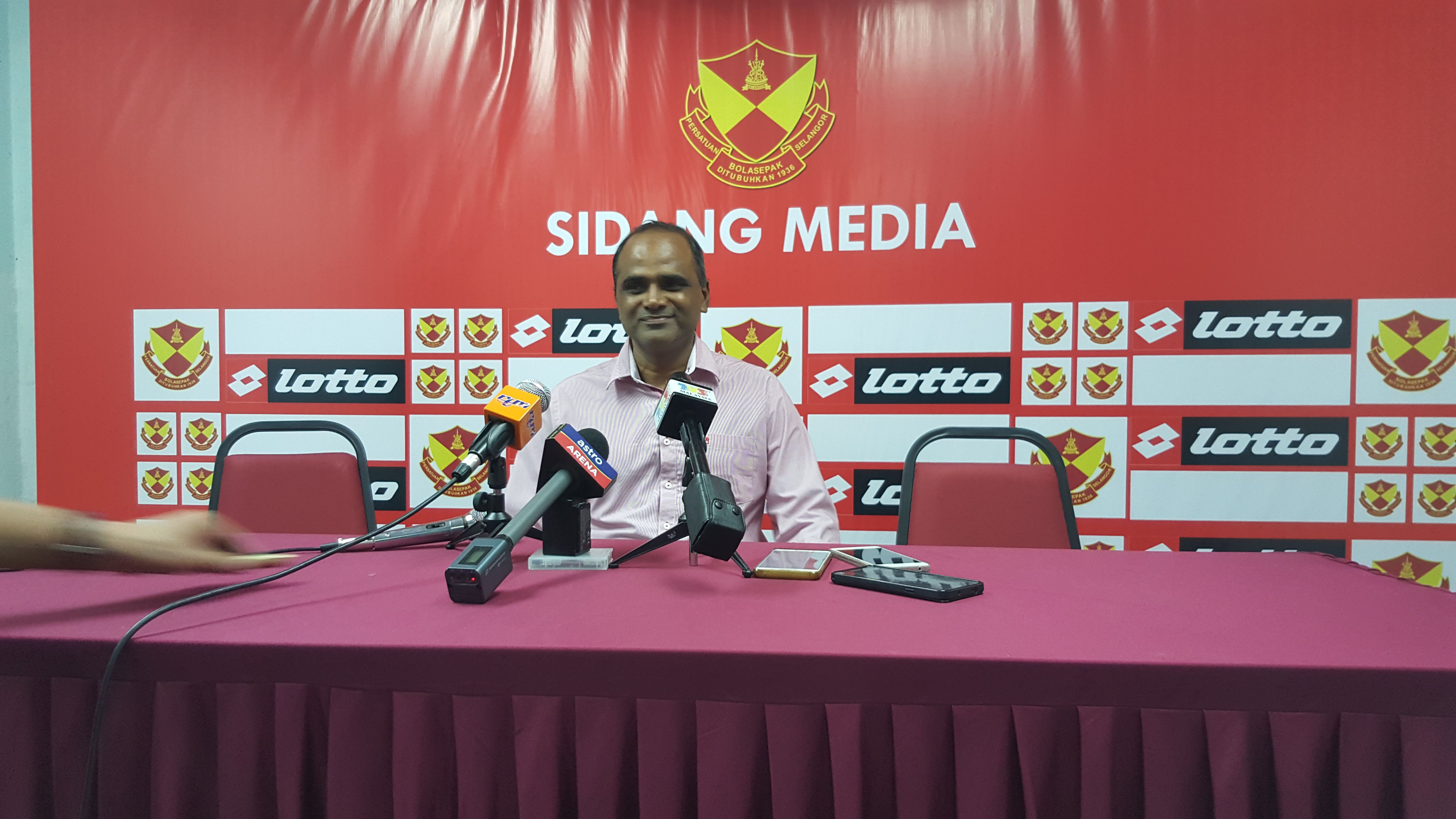 P. Maniam, Selangor, press conference, 24052017