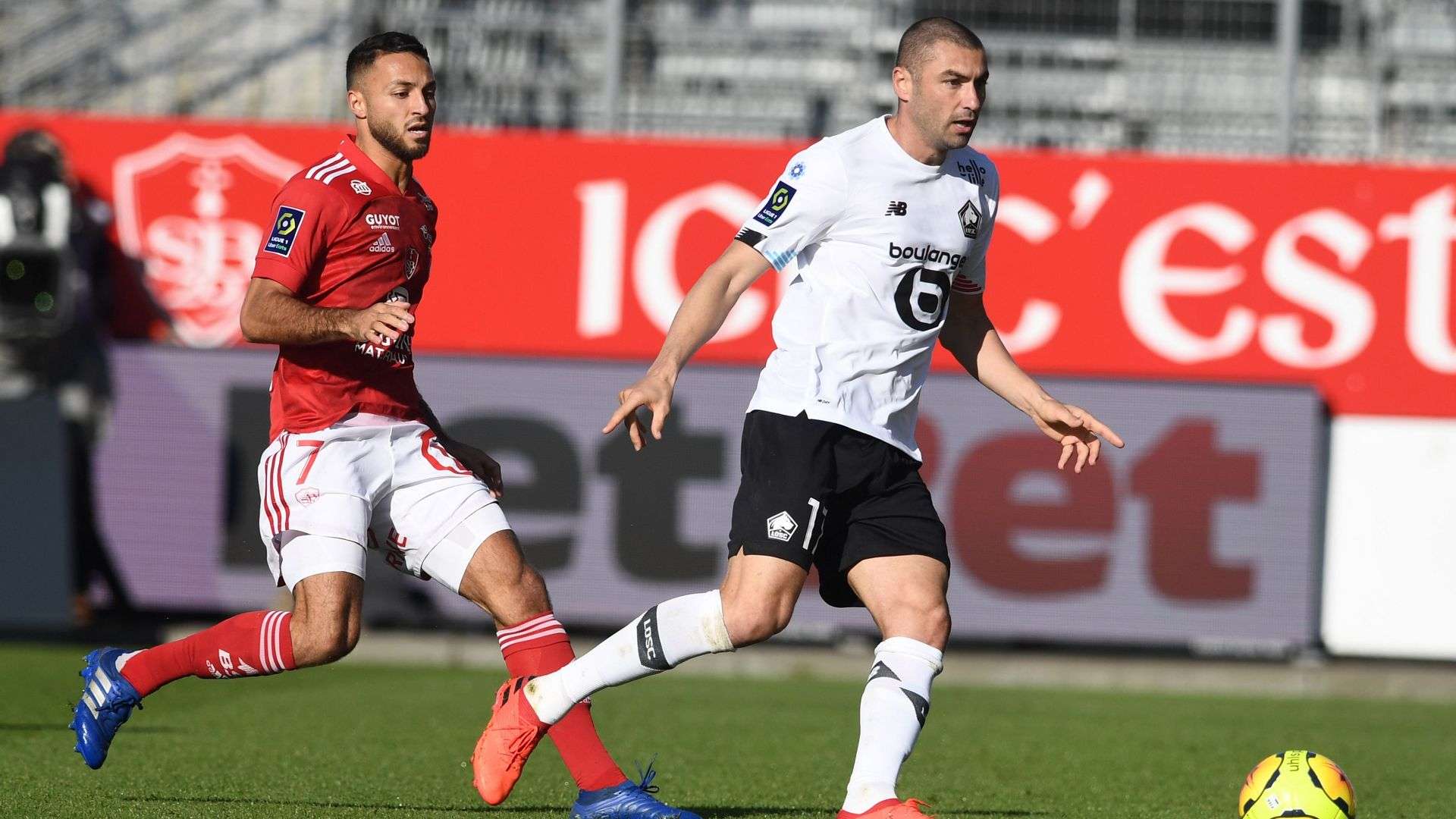 Burak Yilmaz. Brest vs Lille 11.08.2020