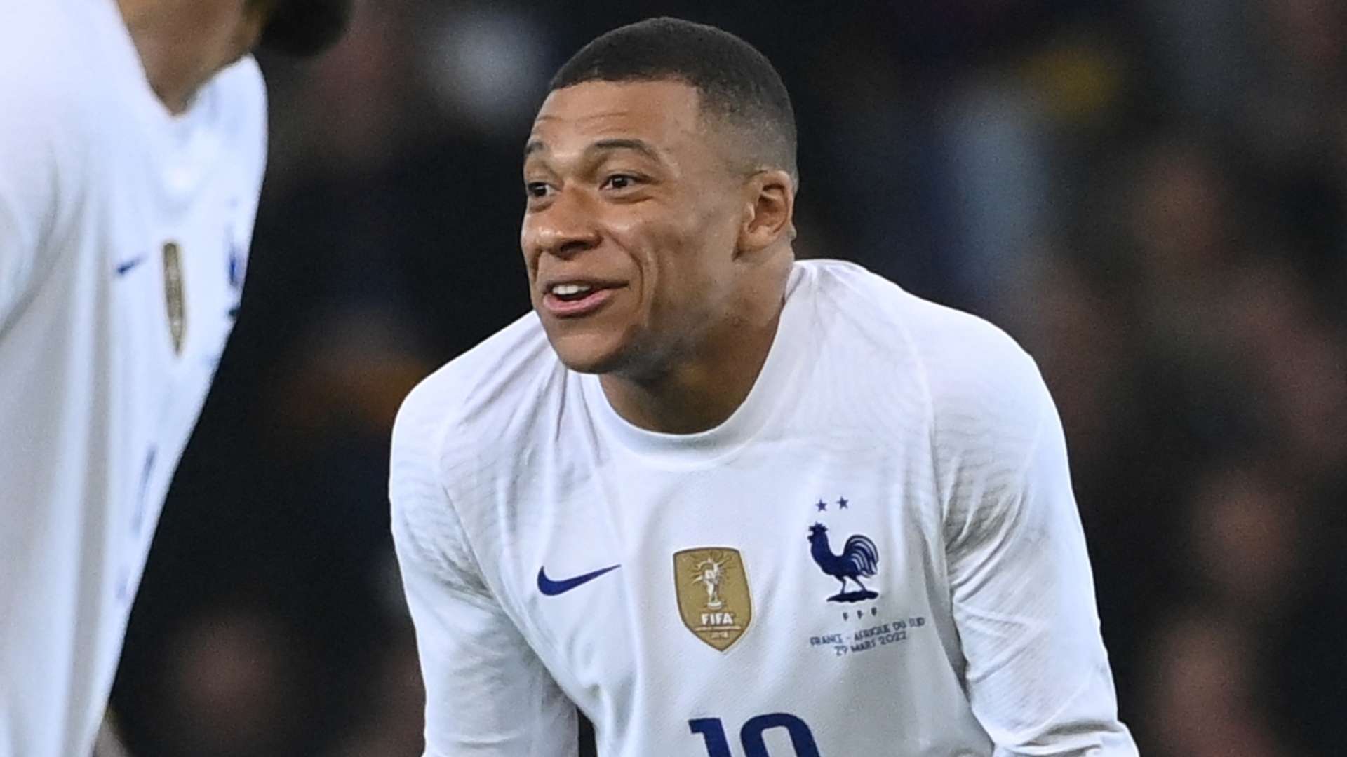 Kylian Mbappe, France vs South Africa 2022