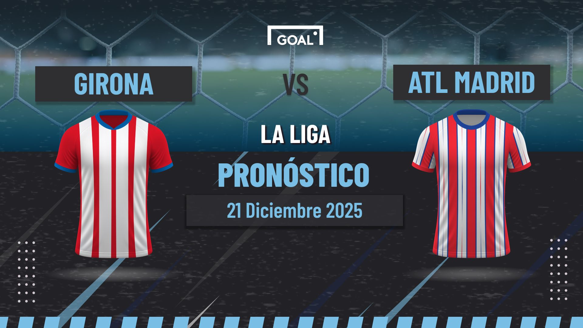 Girona vs Atlético de Madrid Pronóstico y Apuestas LaLiga | 21/12/25