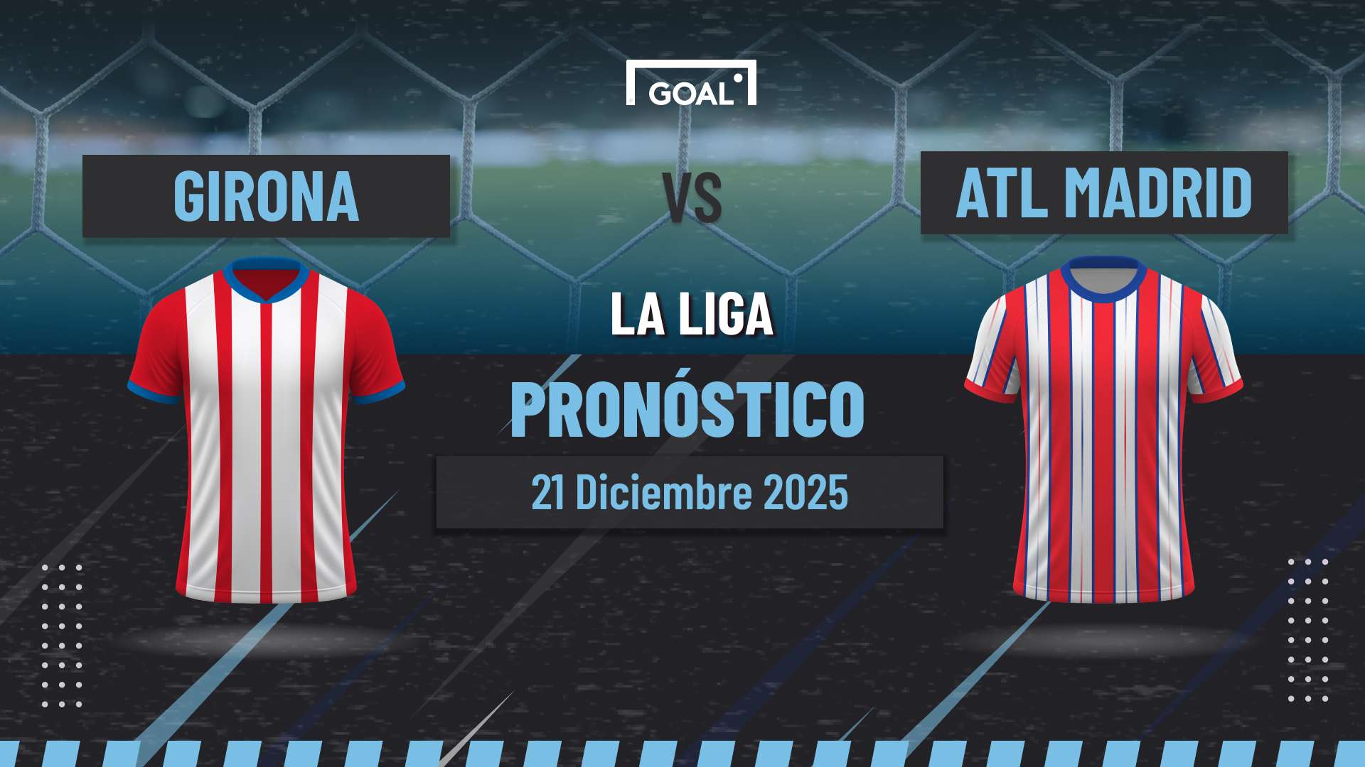 Girona vs Atlético de Madrid Pronóstico y Apuestas LaLiga | 21/12/25