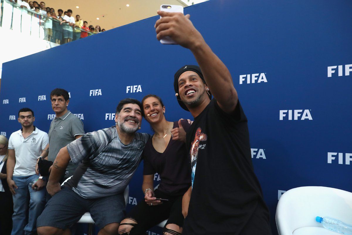 FIFA legends in Bahrain