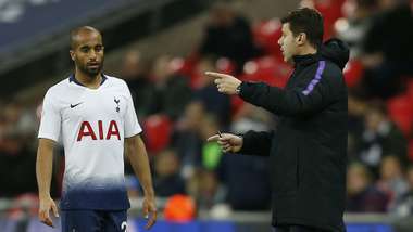 Mauricio Pochettino Lucas Tottenham Premier League 05122018