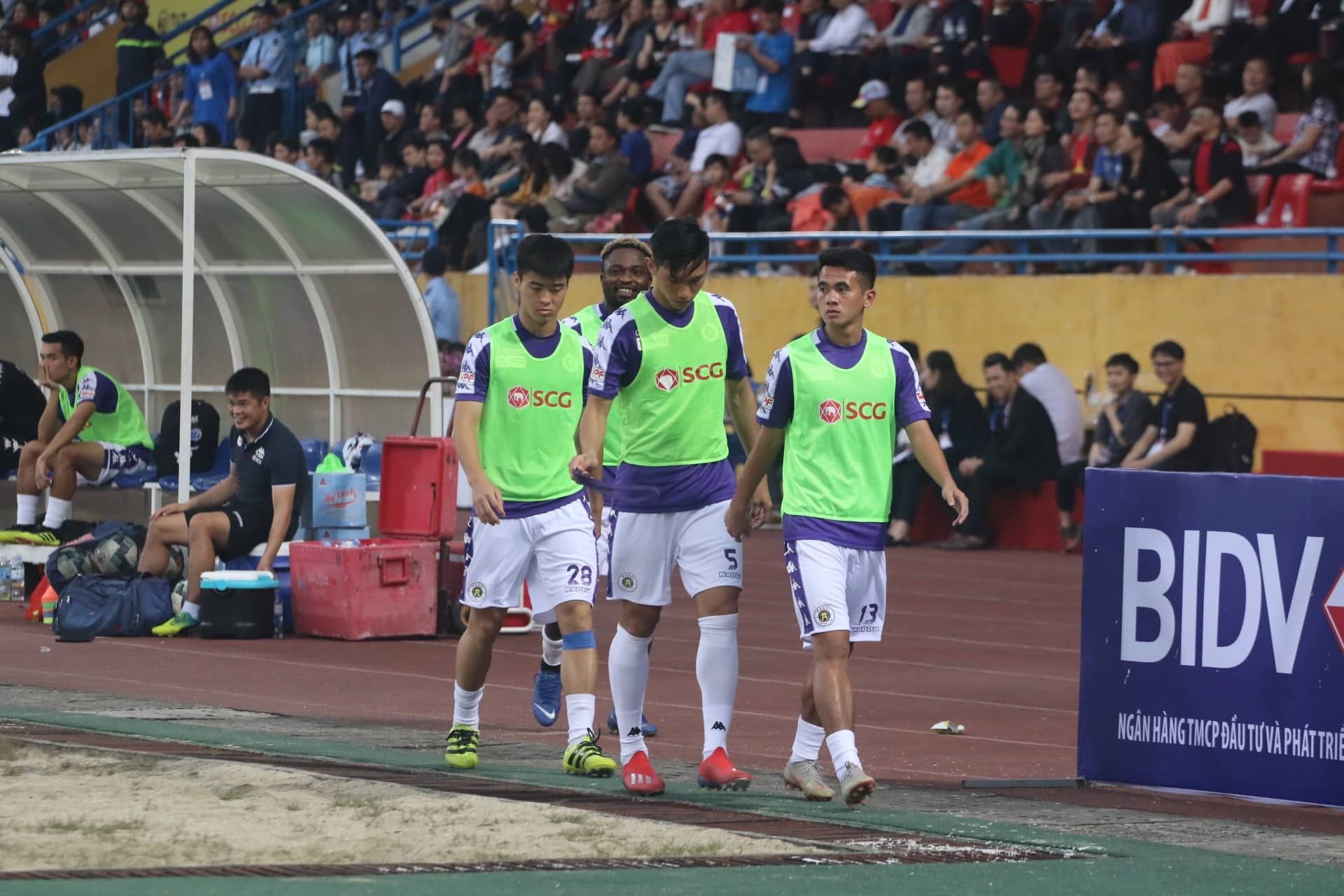 Do Duy Manh Doan Van Hau Tran Van Kien Hanoi Binh Duong Vietnamese Super Cup 2019