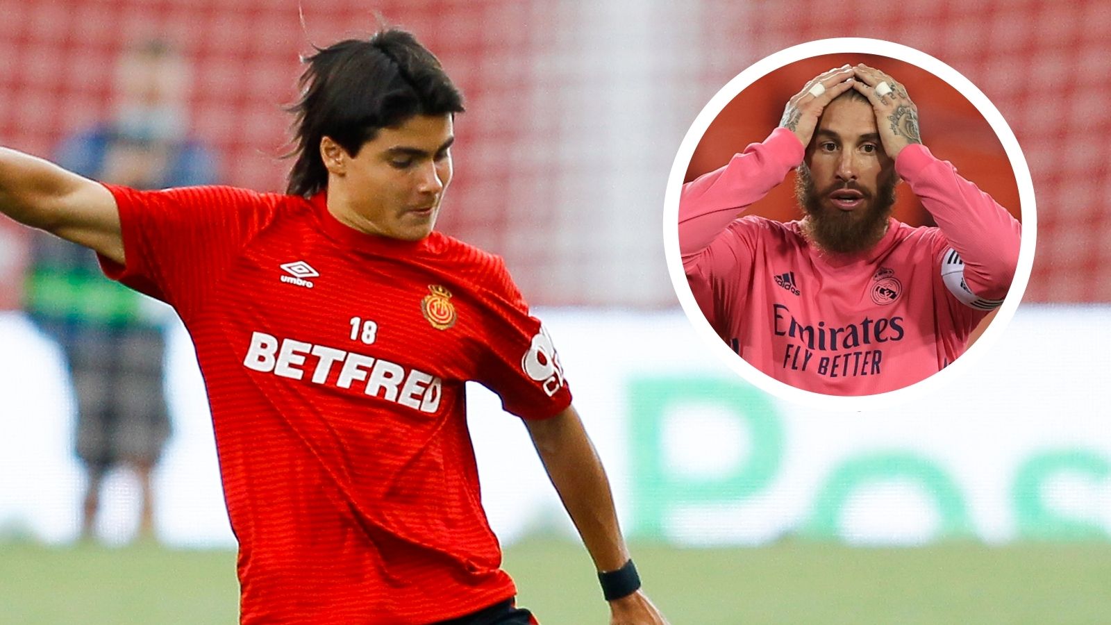 Luka Romero Sergio Ramos GFX