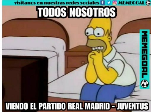 Memes Real Madrid Juventus 110418