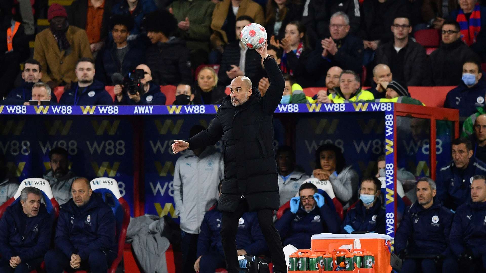 Guardiola vs palace