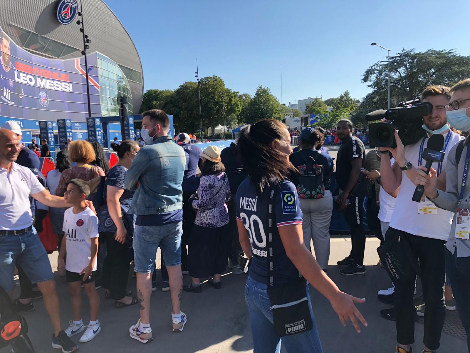 PSG Strasbourg Messi Parc présentation