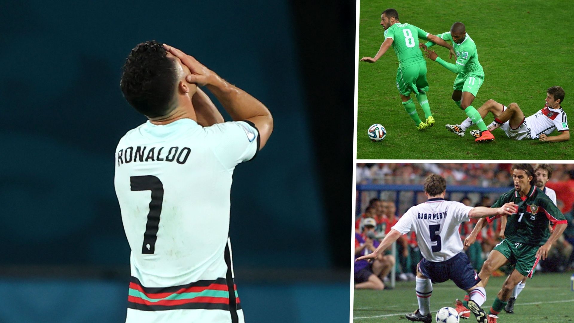 كريستيانو رونالدو - منتخب الجزائر - منتخب المغرب