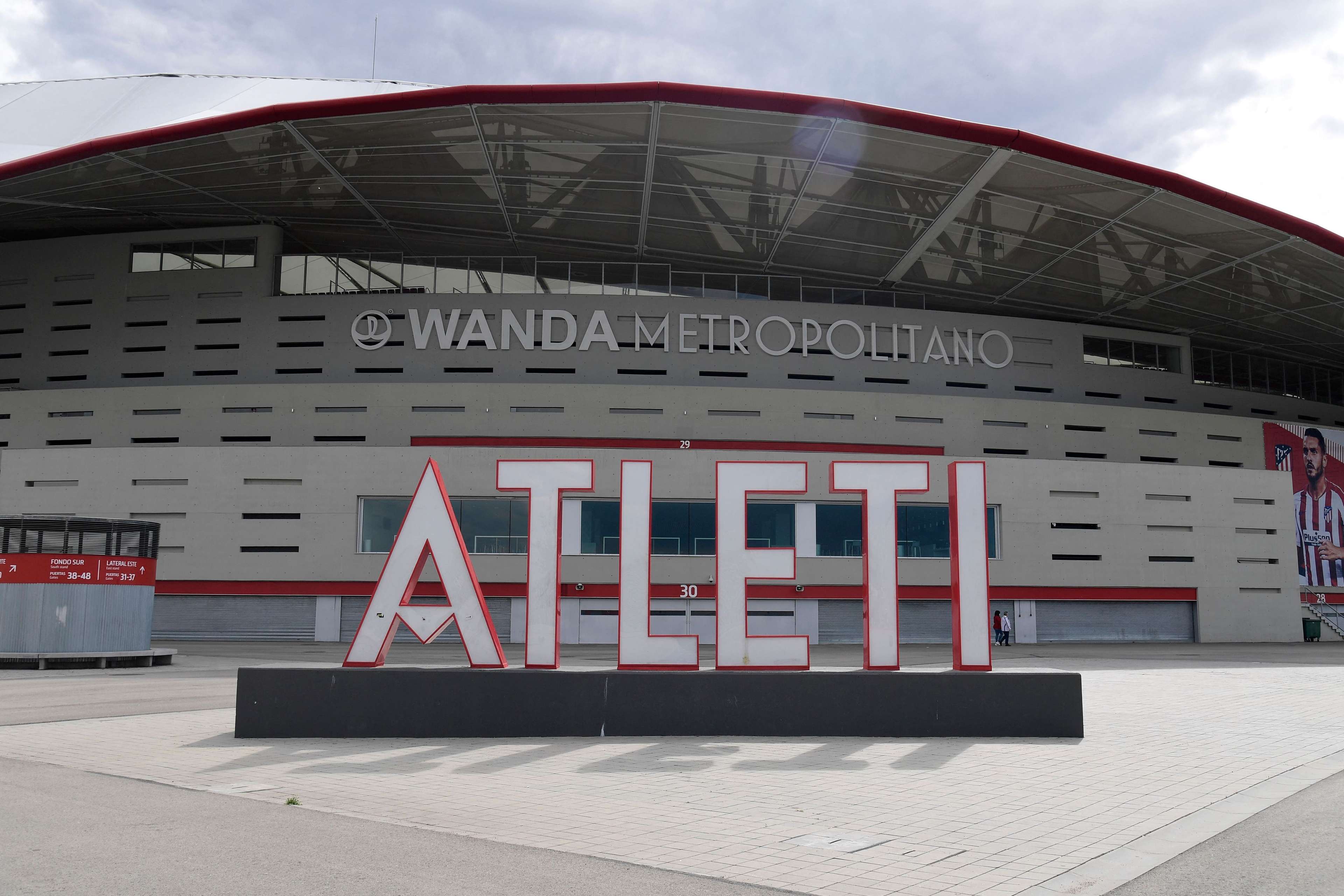 Wanda Metropolitano outside