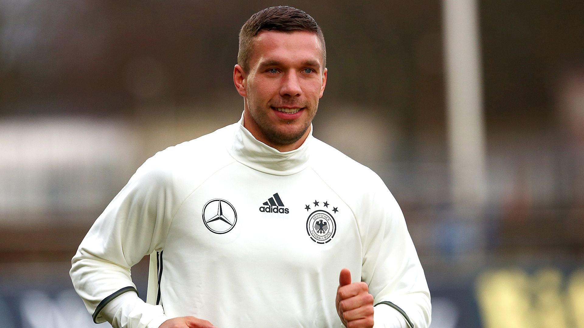 Lukas Podolski Germany Training 03222016