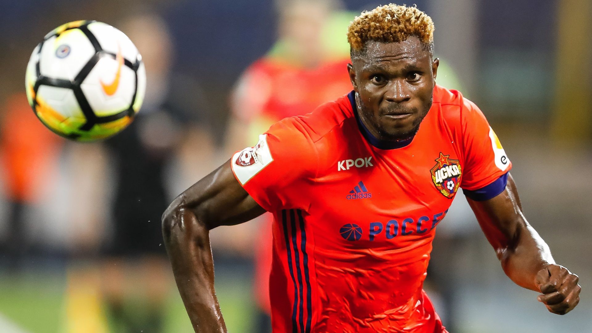 Aaron Samuel Olanare of CSKA Moscow