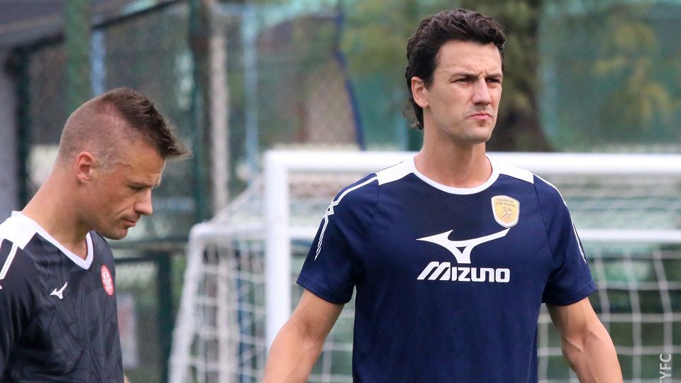 Rodrigo Possebon tập ngày đầu cùng CLB TP.HCM 14/1