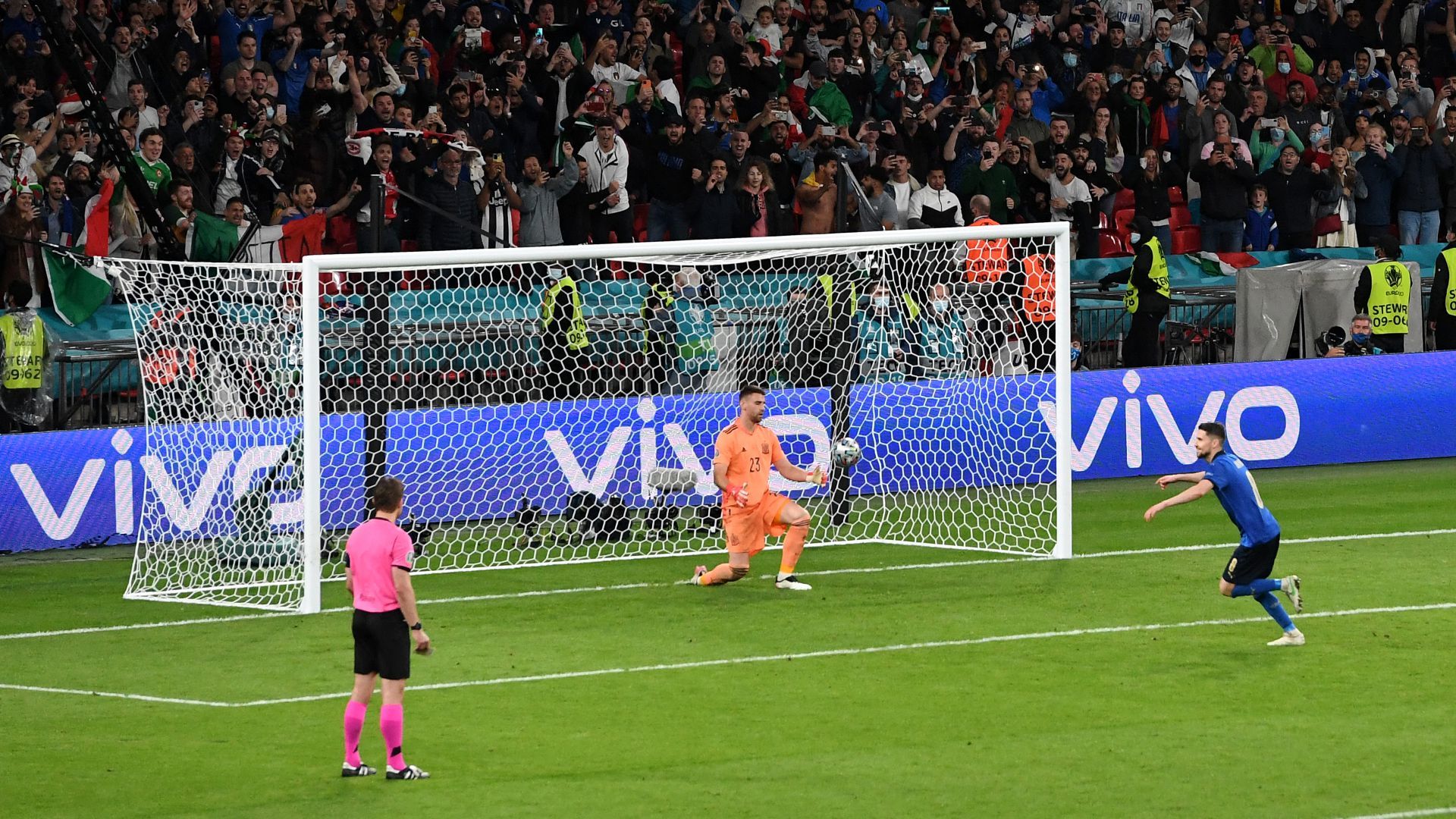 Jorginho Italy Spain Euro 2020