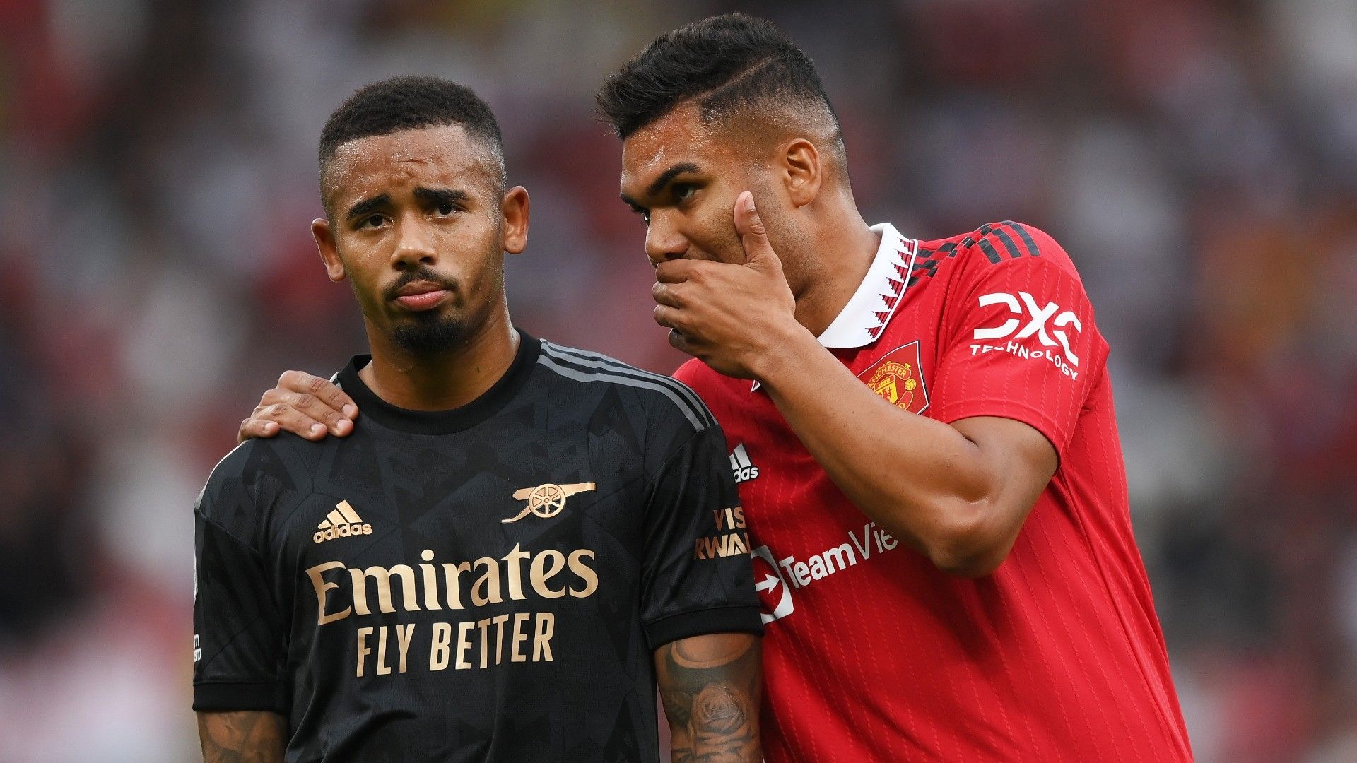 Gabriel Jesus Casemiro Arsenal Manchester United 2022-23