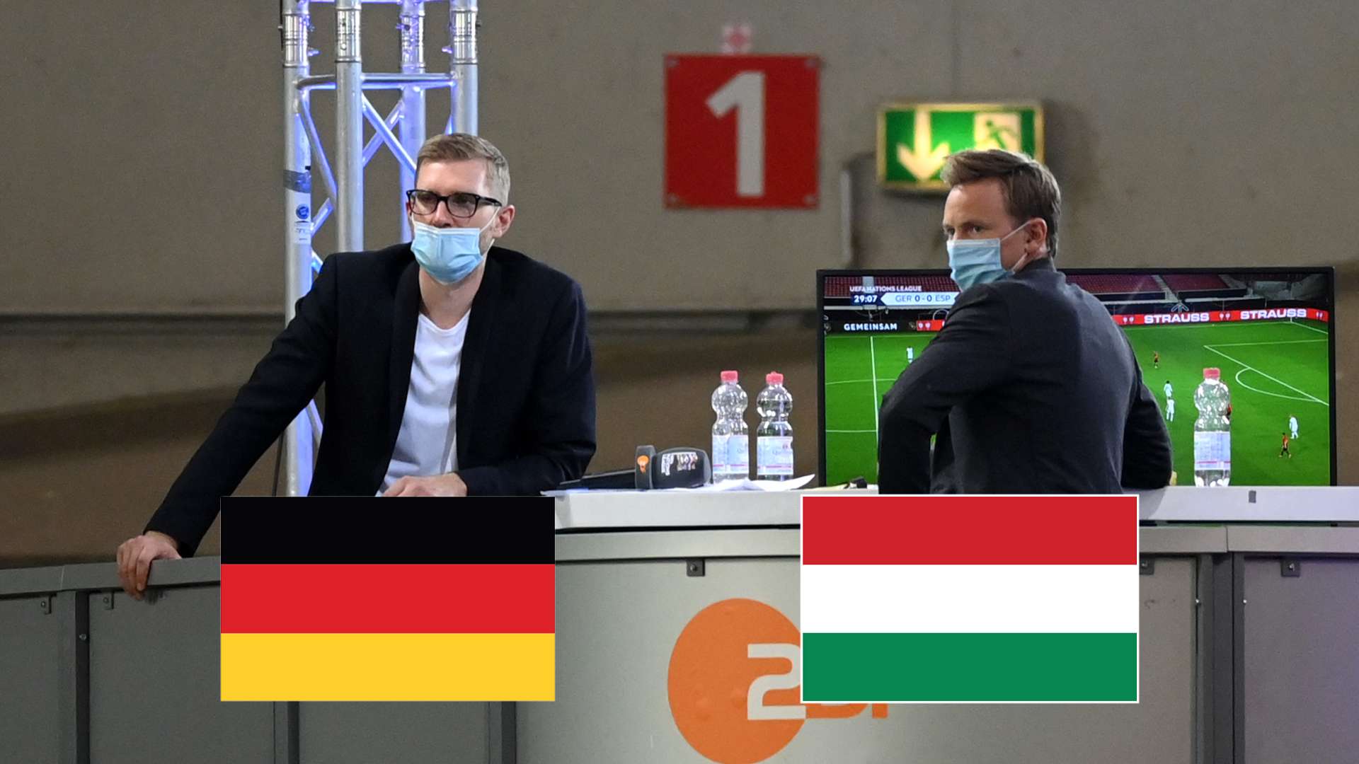 Deutschland Ungarn Kommentatoren Experten Moderation Per Mertesacker Jochen Beyer ZDF EM Fußball 2021 tv live-stream