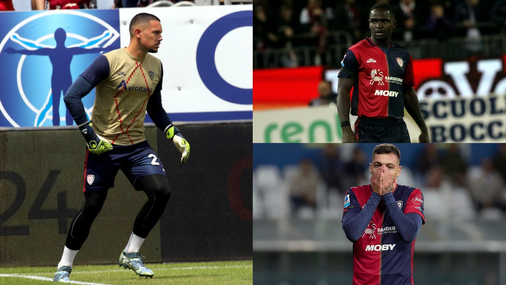 Caprile Gaetano Luvumbo Cagliari